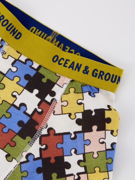ﾎﾞｸｻｰﾊﾟﾝﾂ Puzzle | 子供服のオーシャン＆グラウンド[ocean＆ground