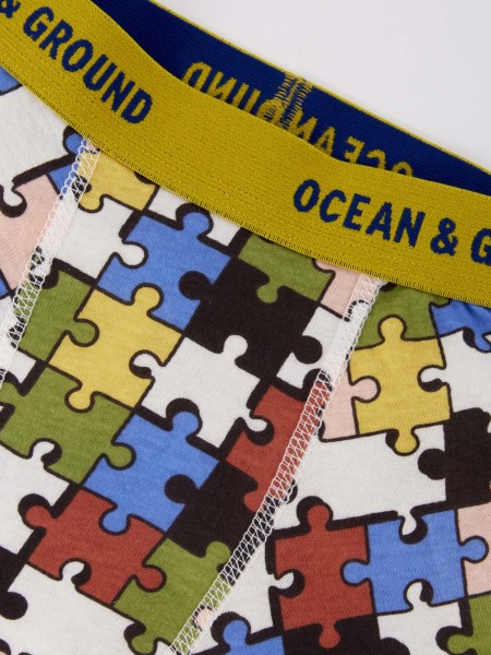 ﾎﾞｸｻｰﾊﾟﾝﾂ Puzzle | 子供服のオーシャン＆グラウンド[ocean＆ground