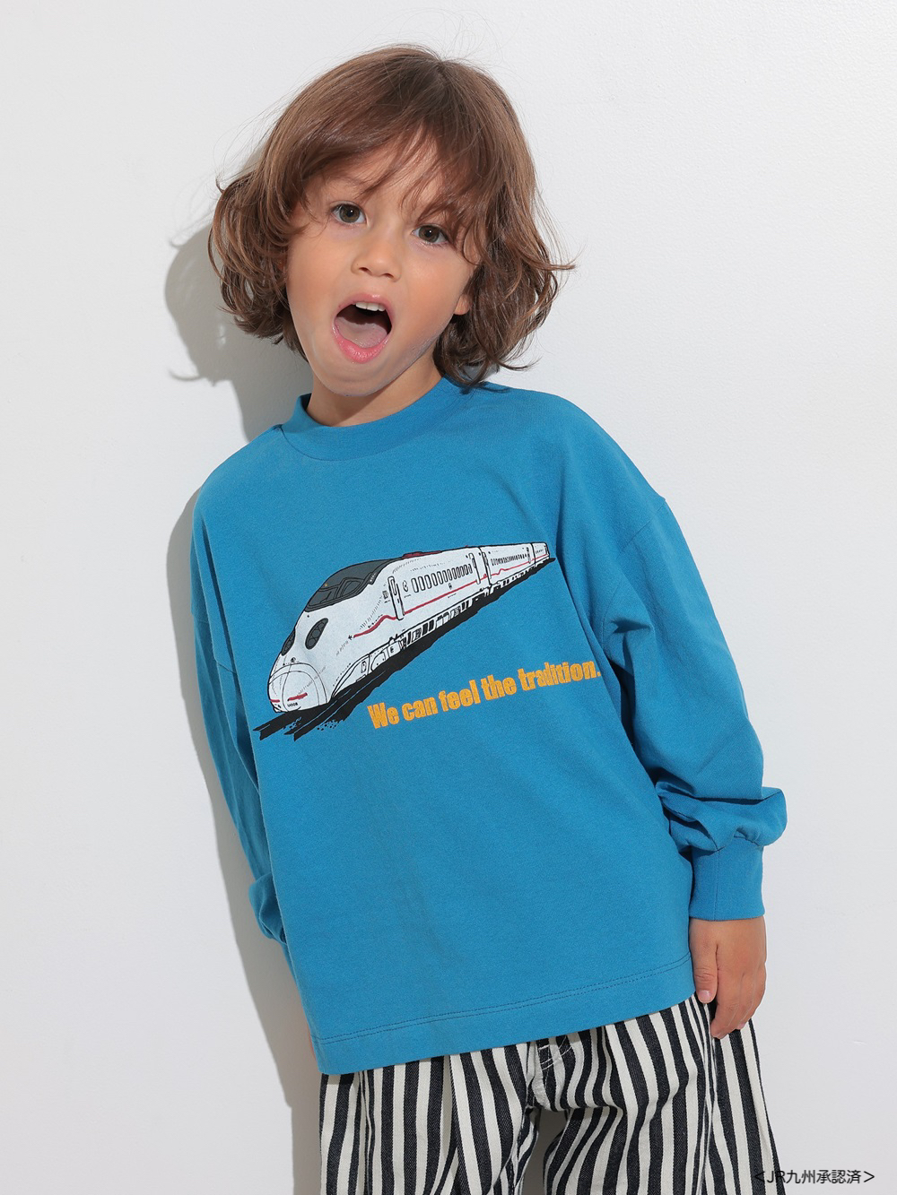 JR九州新幹線ﾂﾊﾞﾒﾌﾟﾘﾝﾄﾛﾝT | 子供服のオーシャン＆グラウンド