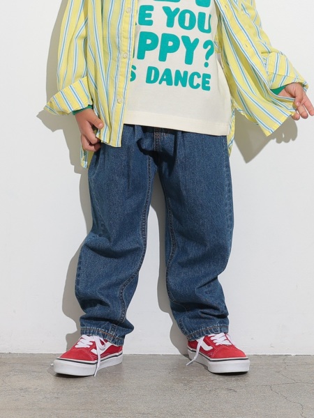 ﾘﾗｯｸｽﾌｨｯﾄﾃｰﾊﾟｰﾄﾞﾃﾞﾆﾑﾊﾟﾝﾂ | 子供服のオーシャン＆グラウンド