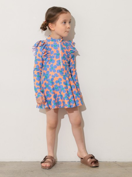 ﾌﾘﾙｼｮﾙﾀﾞｰﾗｯｼｭﾜﾝﾋﾟｰｽ水着 | 子供服のオーシャン＆グラウンド