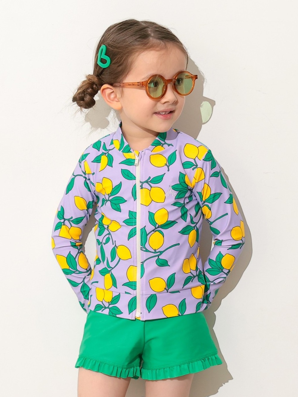 カラフルクラッシュの服 GIRL'SｿｳｶﾞﾗZIPﾗｯｼｭｶﾞｰﾄﾞ | 子供服のオーシャン＆グラウンド