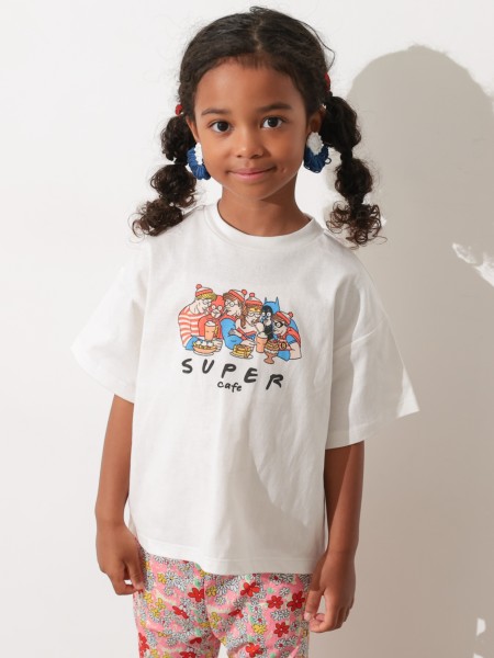 FOTUSフェトウス 1997SSガスマスク胎児マークプリントTシャツ FUN! FUN! FUN!ﾌﾟﾘﾝﾄTｼｬﾂ | 子供服のオーシャン＆グラウンド