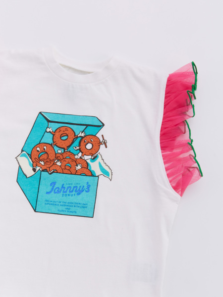 ｳﾞｨﾝﾃｰｼﾞﾌｪｰﾄﾞﾌﾘﾙTｼｬﾂ | 子供服のオーシャン＆グラウンド