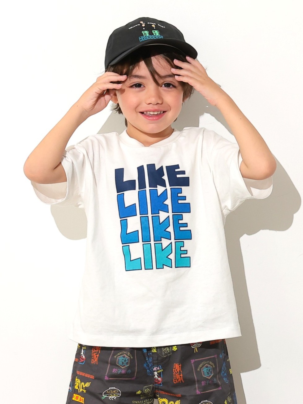 ｸﾞﾗﾃﾞｰｼｮﾝﾌﾛｯｷｰﾌﾟﾘﾝﾄTｼｬﾂ | 子供服のオーシャン＆グラウンド