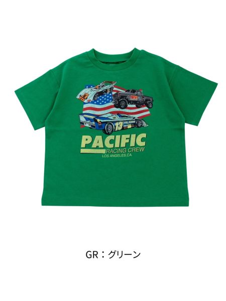 ﾚｰｼﾝｸﾞﾌﾟﾘﾝﾄTｼｬﾂ | 子供服のオーシャン＆グラウンド[ocean＆ground