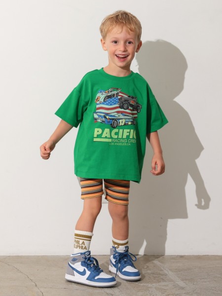 ﾚｰｼﾝｸﾞﾌﾟﾘﾝﾄTｼｬﾂ | 子供服のオーシャン＆グラウンド[ocean＆ground