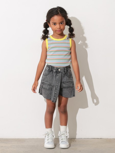 ﾃﾞﾆﾑｱｼﾝﾒﾄﾘｰｽｶｰﾄﾊﾟﾝﾂ | 子供服のオーシャン＆グラウンド[ocean＆ground