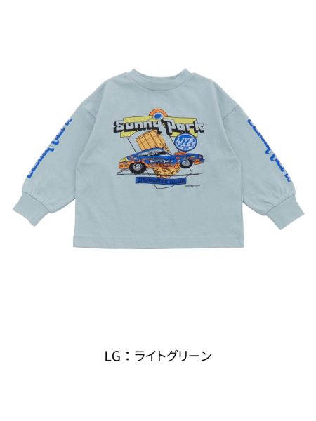 ﾚｰｼﾝｸﾞｶｰﾌﾟﾘﾝﾄﾛﾝT | 子供服のオーシャン＆グラウンド[ocean＆ground