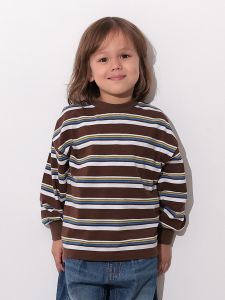 ﾏﾙﾁﾎﾞｰﾀﾞｰﾗｶﾞｰﾛﾝT | 子供服のオーシャン＆グラウンド[ocean＆ground