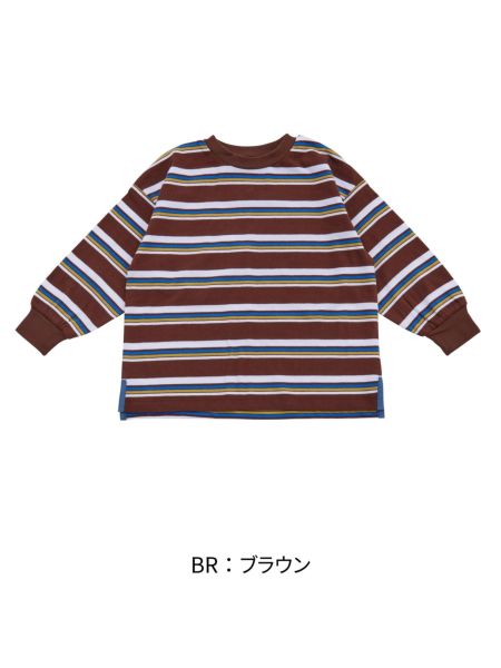 ﾏﾙﾁﾎﾞｰﾀﾞｰﾗｶﾞｰﾛﾝT | 子供服のオーシャン＆グラウンド[ocean＆ground