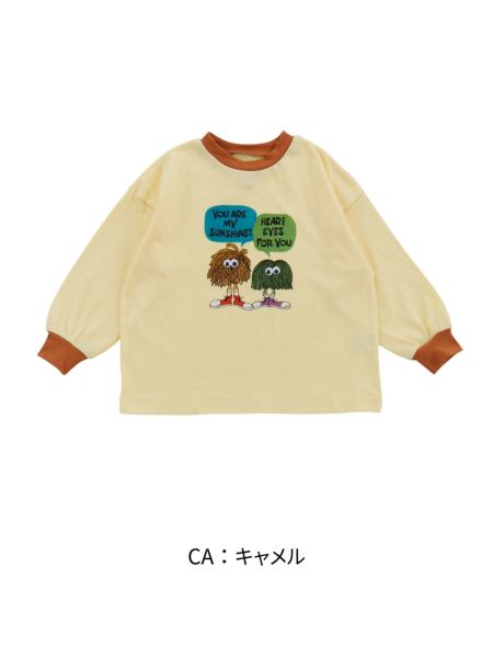 ﾌﾟﾚｲﾌﾙﾓﾁｰﾌﾛﾝT | 子供服のオーシャン＆グラウンド[ocean＆ground]公式