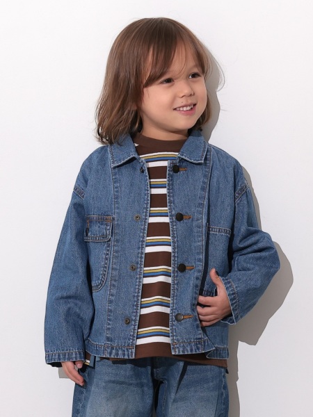 ﾃﾞﾆﾑｶﾊﾞｰｵｰﾙJKT | 子供服のオーシャン＆グラウンド[ocean＆ground]公式