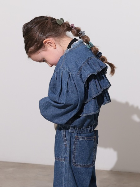 ﾉ-ｶﾗｰﾌﾘﾙﾃﾞﾆﾑJKT | 子供服のオーシャン＆グラウンド[ocean＆ground