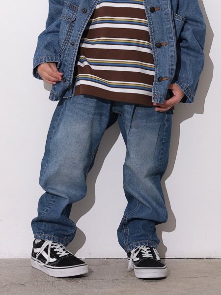 ﾘﾗｯｸｽﾌｨｯﾄﾃｰﾊﾟｰﾄﾞﾃﾞﾆﾑﾊﾟﾝﾂ | 子供服のオーシャン＆グラウンド