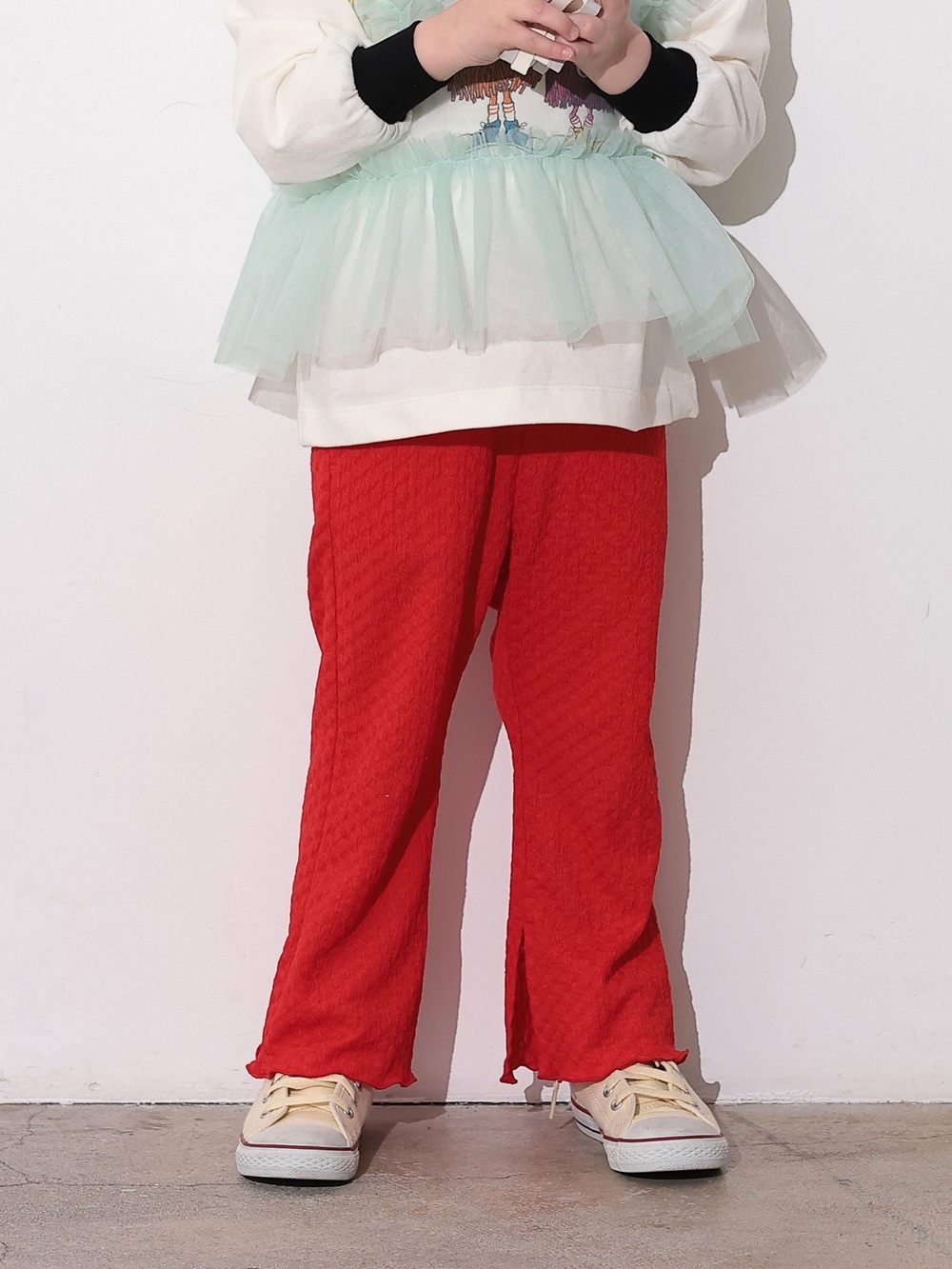 正規店購入 RYE CHASIN パンツ ユニーク レッド ｼﾞｬｶﾞｰﾄﾞｽﾘｯﾄﾌﾚｱﾊﾟﾝﾂ | 子供服のオーシャン＆グラウンド[ocean＆ground